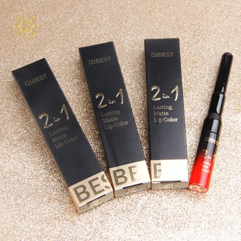

Double Head Liquid Matte Lipstick Lip Gloss Lip Liner Waterproof Nude Lipstick Set Lip Gloss Mate Lip Stick Pen Makeup K510