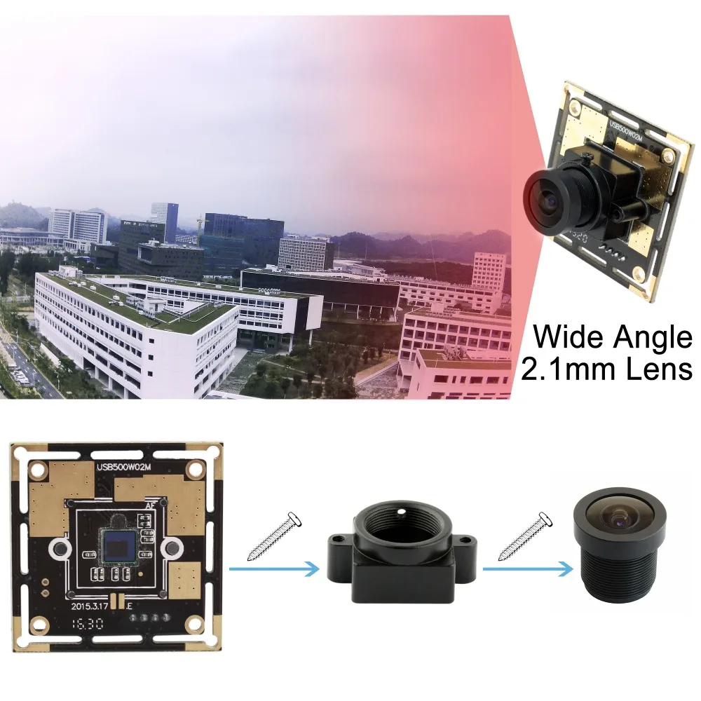 500W02M-L21 镜头组装