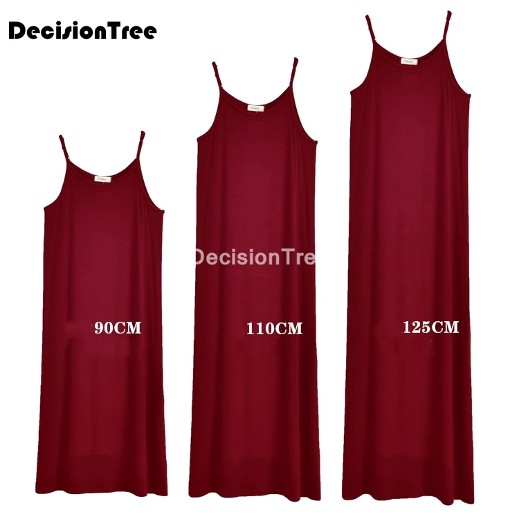women full slips loose solid o neck slips underwear comfortable sleep dress modal underdress petticoat bodycon camisole