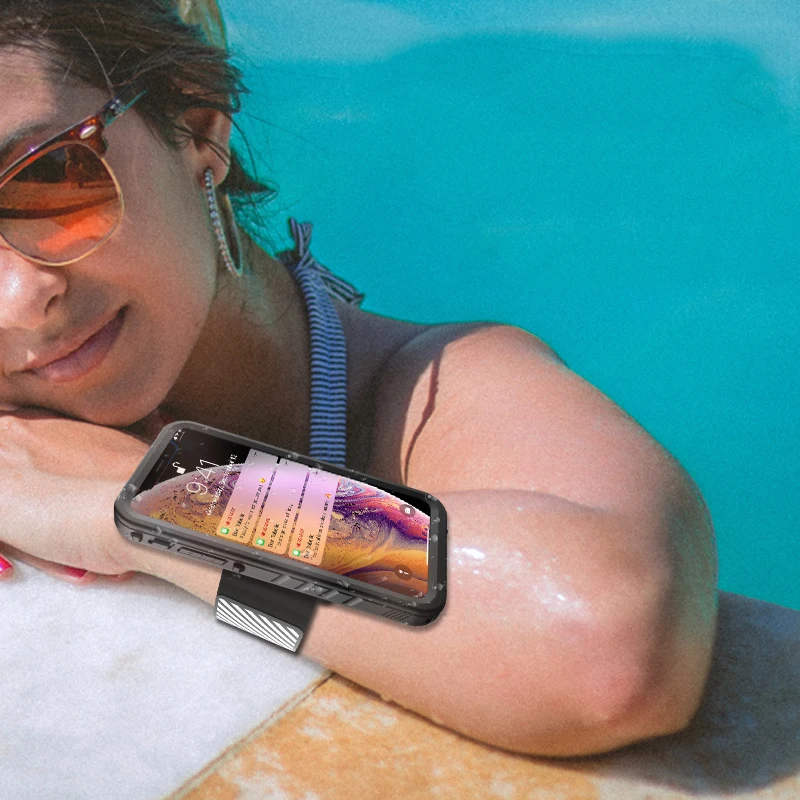 Подводный чехол для телефона для iPhone 11 Pro Max X XS Max XR Плавание Дайвинг бег уникальный дизайн водонепроницаемый противоударный чехол