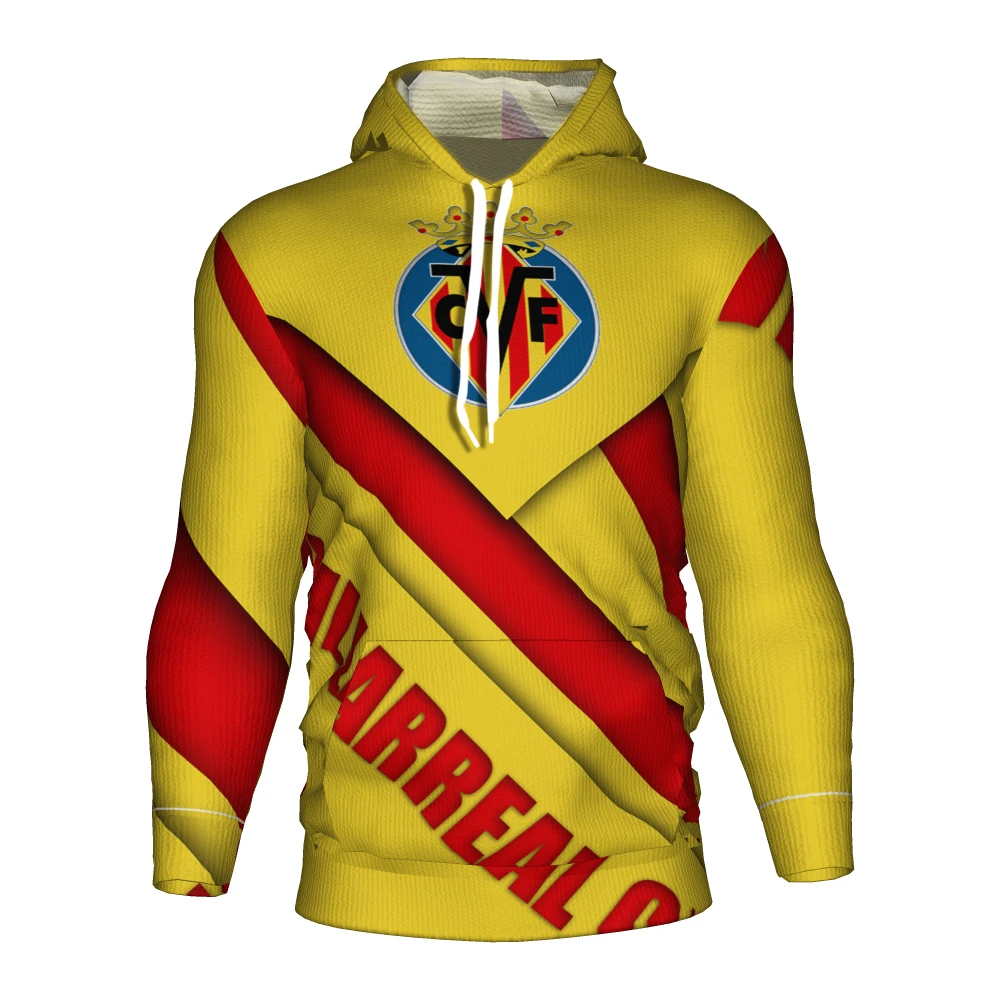 Villarreal 2019 camiseta de fútbol 3d Sudadera con Kit de chándal de Villarreal ropa de entrenamiento sudaderas con de fútbol| | - AliExpress