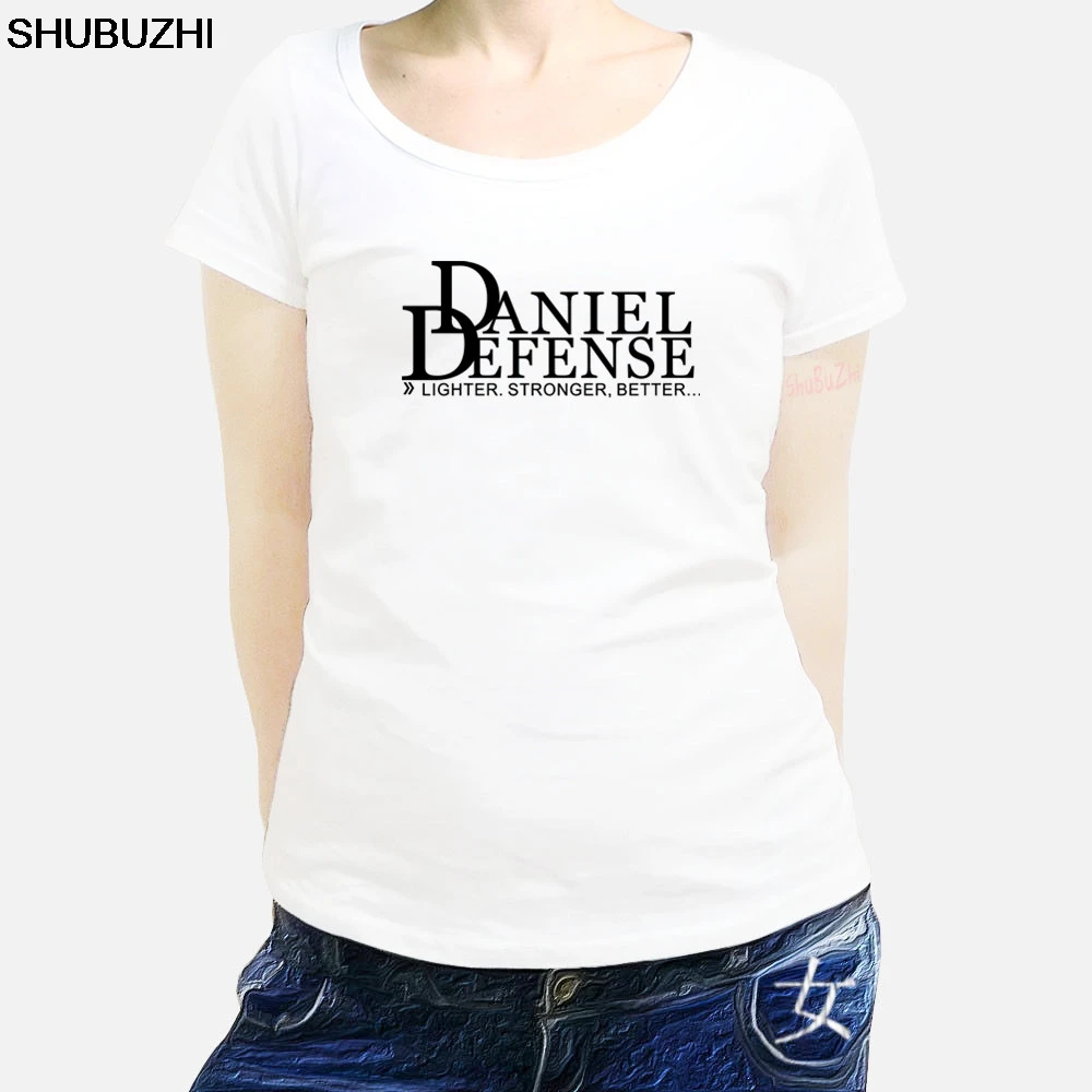 new arrived Daniel Defense LOGO FRUIT OF THE LOOM women T-SHIR men cotton tshirt summer o-neck top tees for homme sbz442 | Женская