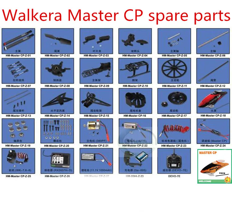 Master CP Walkera Part HM-Master CP-Z-24 Speed controller -USA Seller 