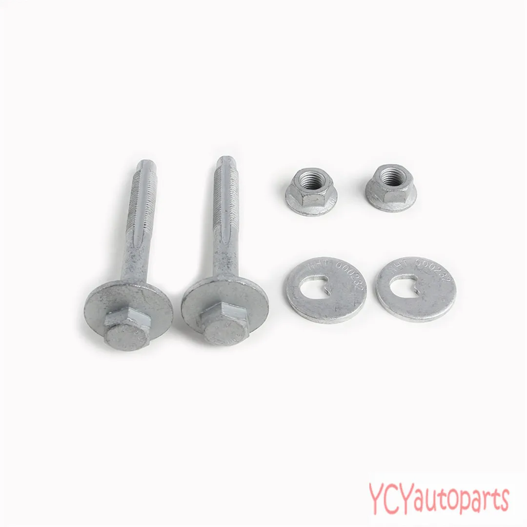 2* Rear Suspension Control Arm Toe Alignment Eccentric Bolt Nut Kit Fit For VW Passat Teramont AUDI TTS RSQ3 Skoda Octavia Seat |