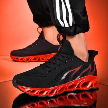 

High quality Sneakers Trainers Shoes Men's Casual Shoes Men's blade lace-up sneakers breathable trendy shoes Zapatos De Hombre