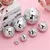 3cm 2-30 см espejo vidrio bola Пастельное украшение reflectante bola Laser Decoration del hogar - Цвет: 3cm