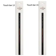 Etiqueta clara da pele do protetor do filme da barra de toque para macbook pro 13/15 a1706 a1707