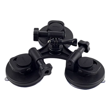 

Triple-cornered Suction Cup Car Tripod Suction Cup Bracket Sports Camera Bracket Suitable for Gopro, Ant, Sony, Coyote