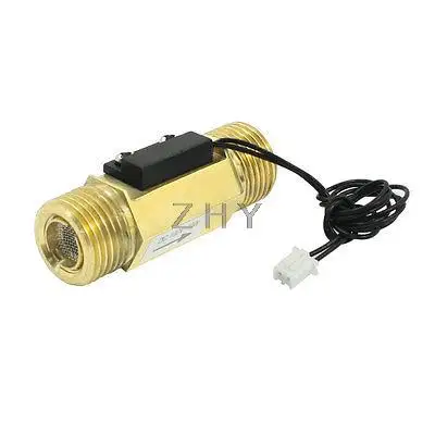 

SEN-ZL21W G1/2 Male Thread 10W 10mA Reed Water Flow Switch Flowmeter DC130V