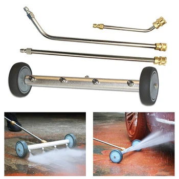 

Pressure Washer Undercarriage Cleaner Under Body With Extenion Wands High Power Chassis Portable Stainless Steel Quick Connect