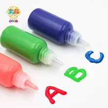 Ecai 3D пигмент 6 цветов нетоксичный ручной работы DIY отверстие-гель краска пигмент детский сад краска ing paint