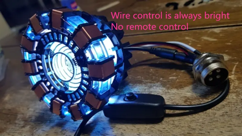 

1:1 scale Iron Man MK1 MK2 Display stand Arc Reactor DIY Parts Model Need to do it yourself (With English manual) SM11