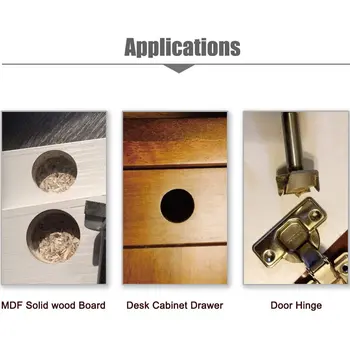

Woodworking Drill Bit Set Boring Hole Saw Cutter Wood Tool for Hinge Hole Saw Cutter-25