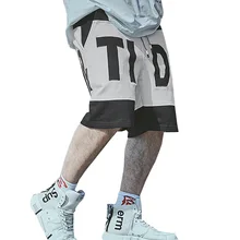 Новые летние мужские повседневные шорты с принтом, брендовые шорты для скейтборда, Дышащие Модные мужские шорты с эластичной резинкой на талии, большие размеры