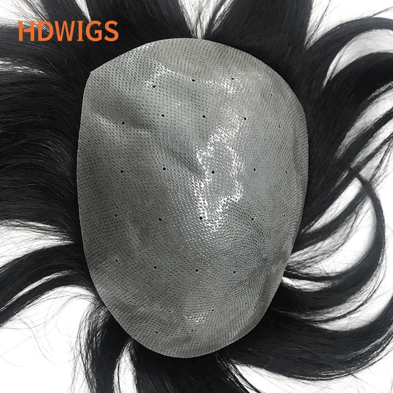 

Натуральные человеческие волосы из ПУ кожи головы, парики для мужчин, высококачественные волосы Remy, система прямых волн, мужской капиллярный протез, натуральный