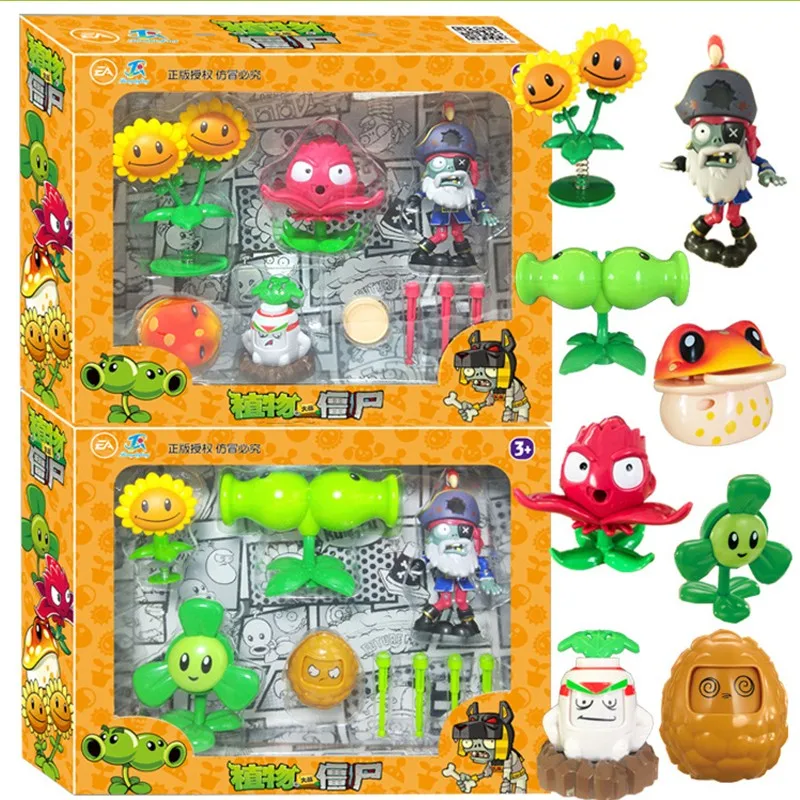 

Large Genuine Plants vs. Zombie Toys 2 Complete Set Of Boys Soft Silicone Anime Figure Children's Dolls Kids Birthday Toy Gifts