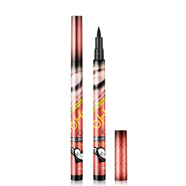 1 PC Quick Dry Black Liquid Eyeliner Pencil No Blooming Waterproof Long Lasting  Eye Liner Pen  for Sexy Eyes Mother's Day Gift TC121