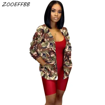 

ZKYZWX Camouflage Hooded Jackets Women Aututmn Clothing Plus Size Top Harajuku Ladies Outerwear Long Sleeve Coats with Pockets