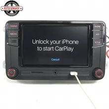 Новинка RCD330 Plus RCD330G Carplay MIB 6,5 дюймов радио для Jetta MK5 MK6 CC Passat 6RD035187B 1 ГБ ram камера заднего вида Bluetooth USB