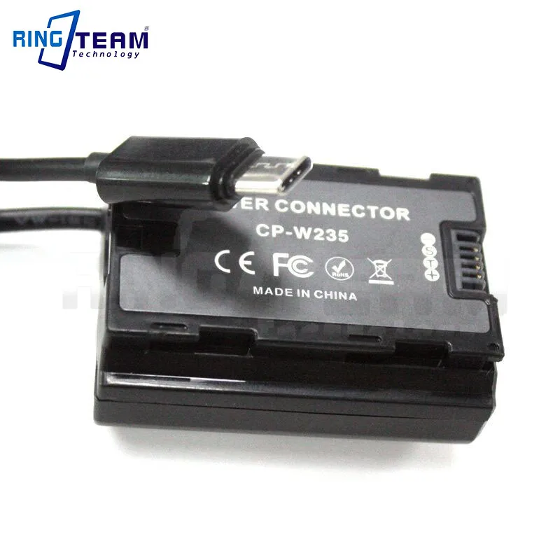 Digitais da Fujifilm dc da Bateria Np-w235 do Manequim da pd Qc3.0 a Cp-w235 para Câmeras Acoplador - X-t4 Xt4 - Image 3