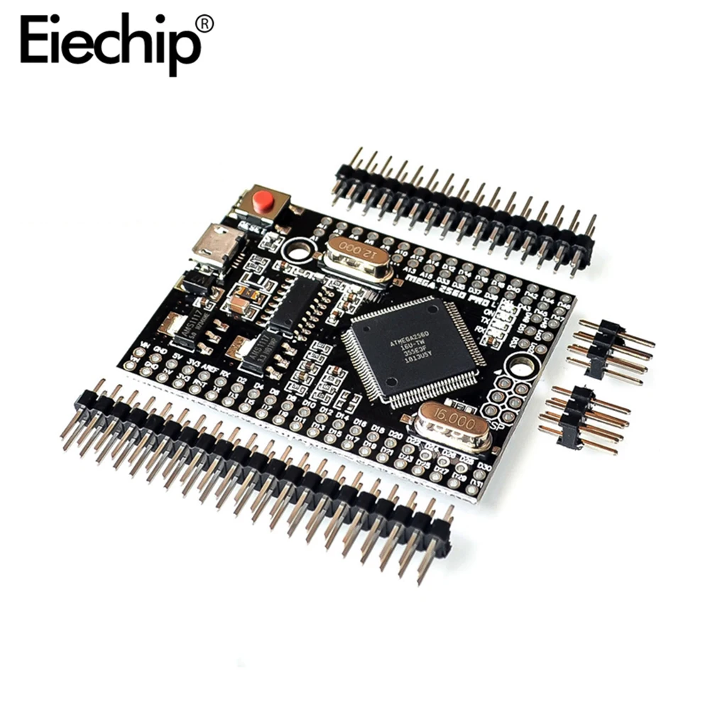 MEGA 2560 PRO встроенный CH340G ATMEGA2560-16AU чип с наконечниками, совместимый с arduino Mega2560 Pro DIY макетная плата