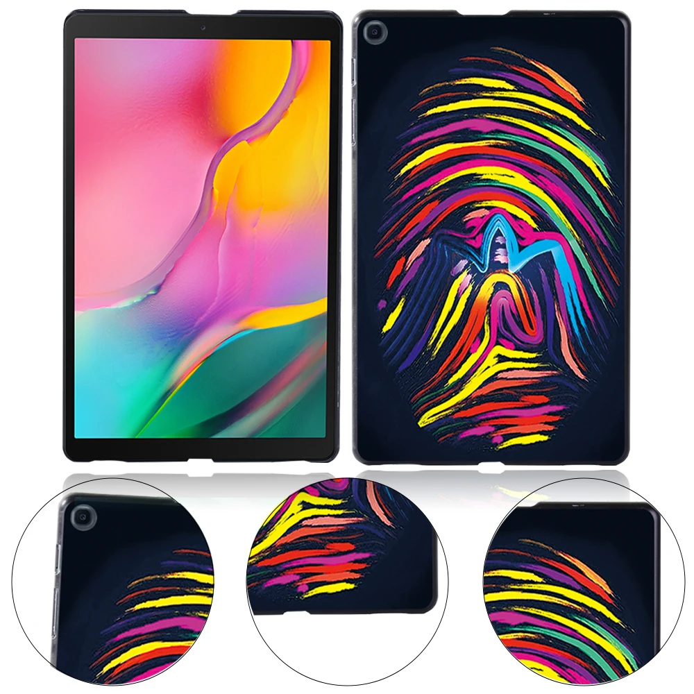 Чехол для планшета Samsung Galaxy Tab A 10 1 2019 T510 T515 легкий мягкий чехол пластиковый умный