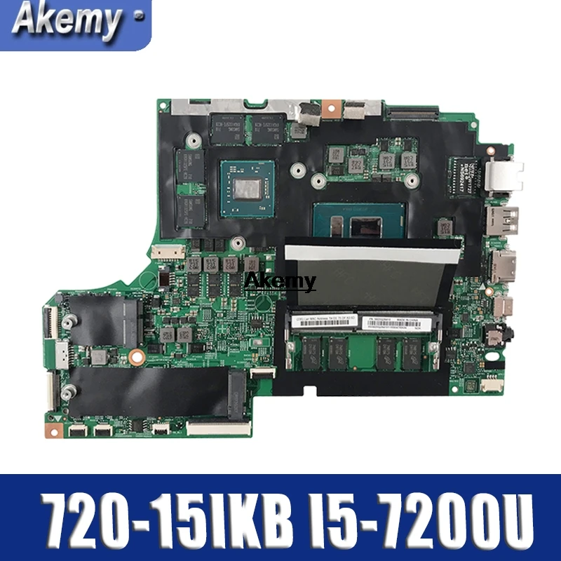 Оригинальная материнская плата для ноутбука For Lenovo IdeaPad 720-15IKB I5-7200U RX560 4G DDR4 ram 5B20P26384