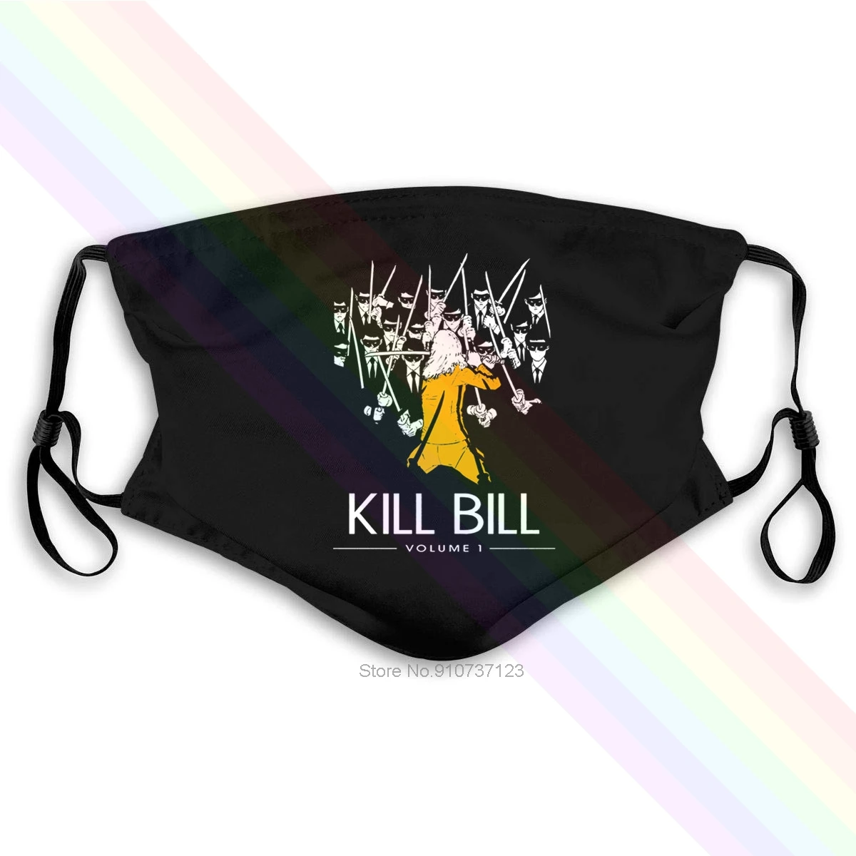 Моющаяся многоразовая маска Kill Bill Vol 1 с фильтрами PM2.5 5 слоев 2 шт. | Аксессуары для