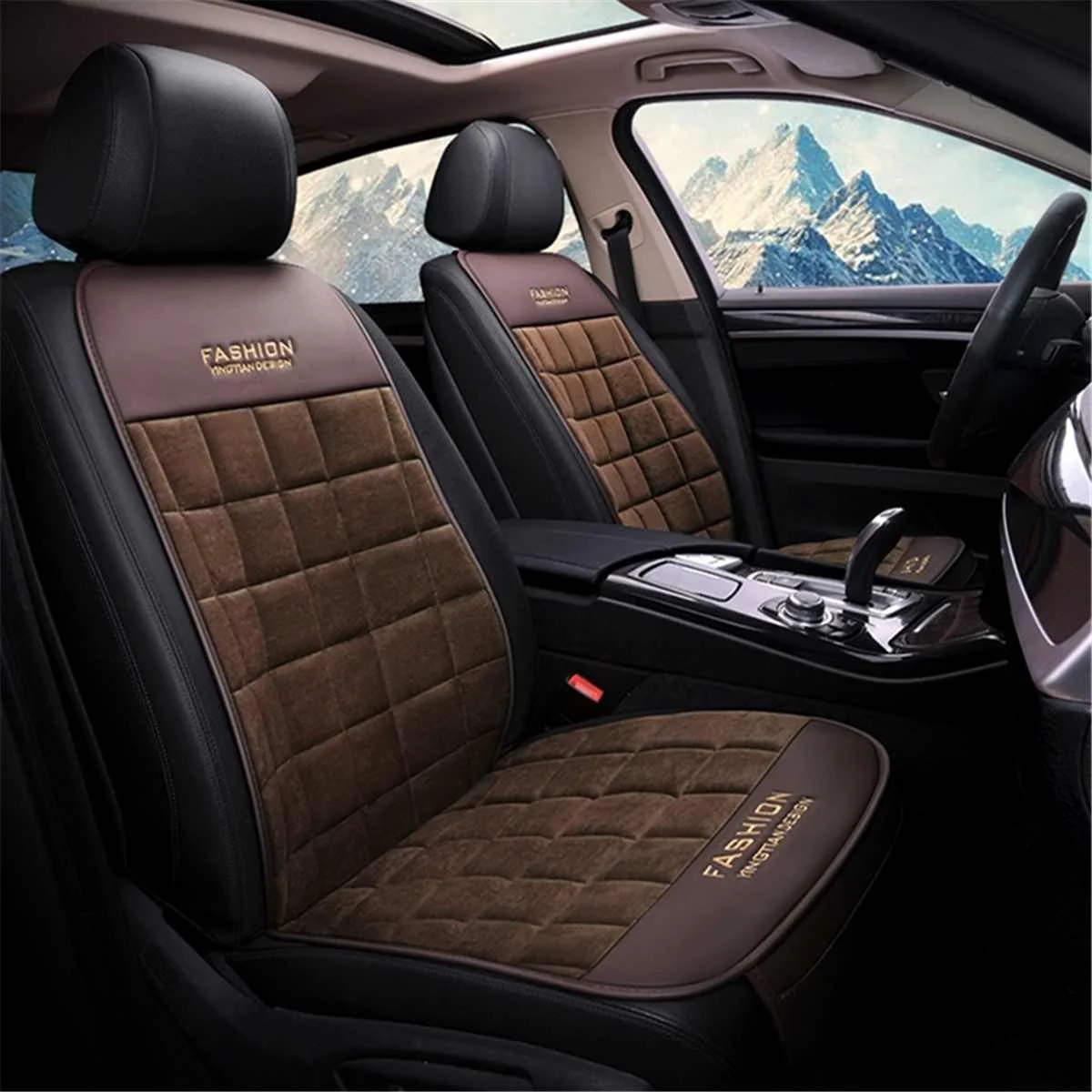 3 шт./компл. Универсальная автомобильная подушка сиденья Офис подушки сиденья автомобиля подушка на стул теплый сиденья прошитой подошве; теплые зимние плюшевые Тапочки Нескользящие подушки Pa