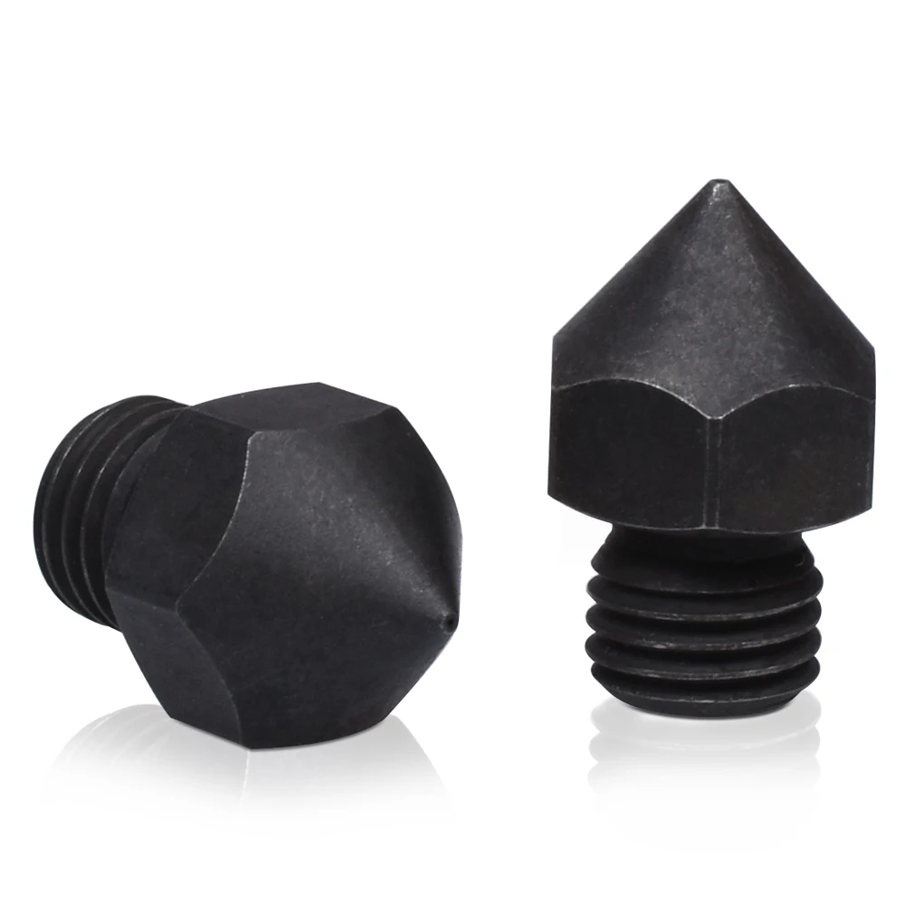 CR10S PRO закаленное Сталь сопла 0,2/0,4/0,6/0,8 мм нити 1,75 мм для 3D-принтеры Hotend M6 тепла блок 3D-принтеры J-head Ender3