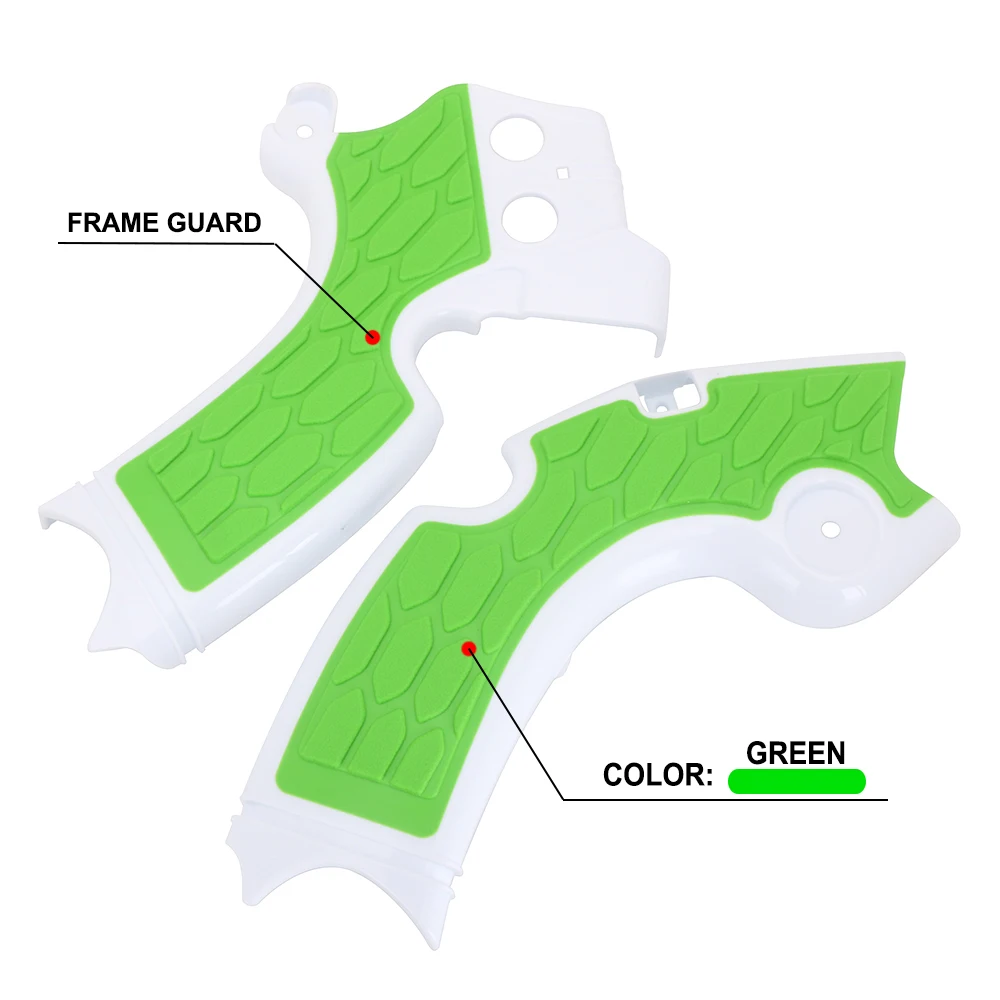 

Motorcycle Frame Guard Protection Cover For Kawasaki KX250 KX 250 2019 KX250F KX 250 F 2015 2016 2017 2018