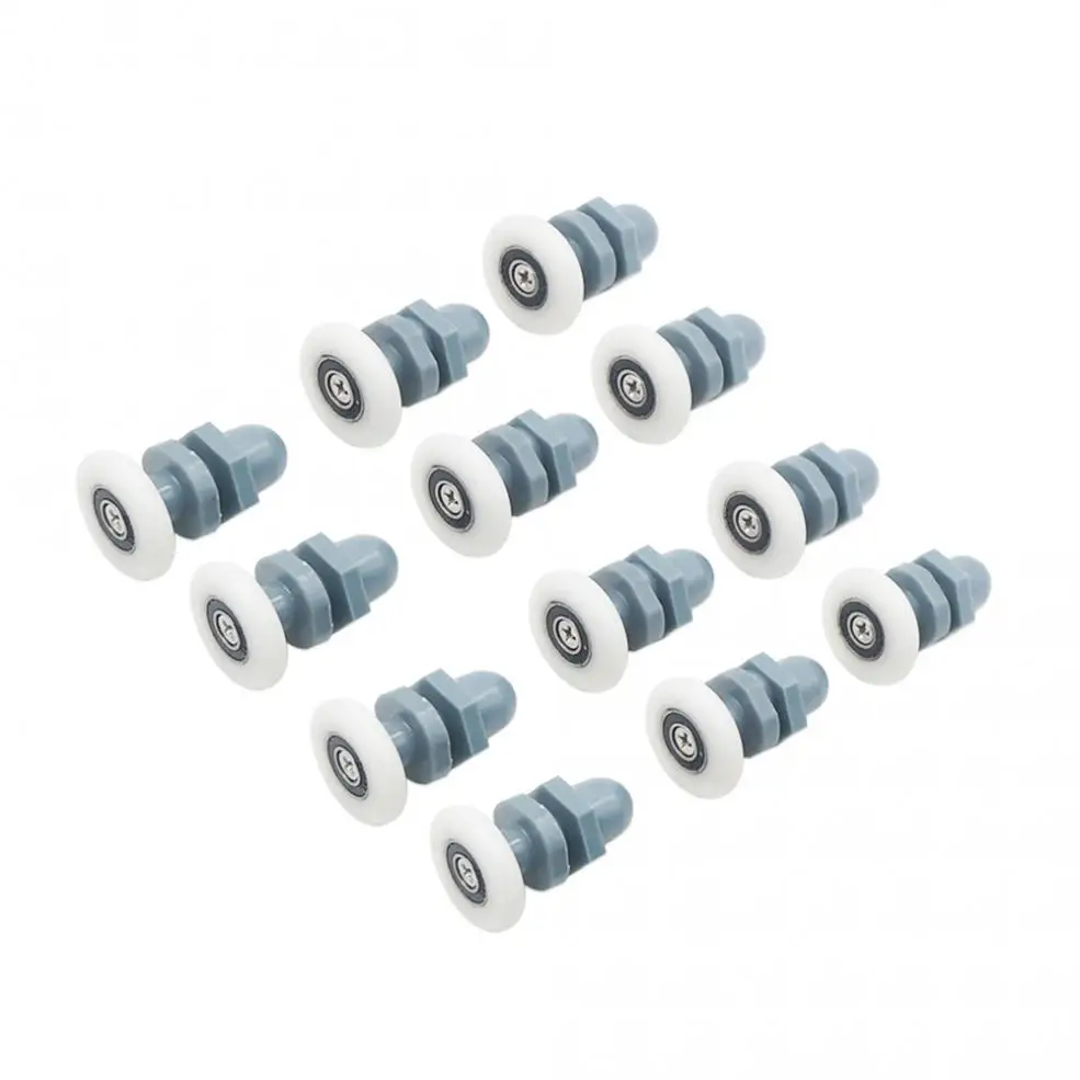 Shower Room Glass Sliding Door Roller 1pcs 25mm Universal Plastic + Nylon Small Hanging Wheel Suitable for Bathrooms