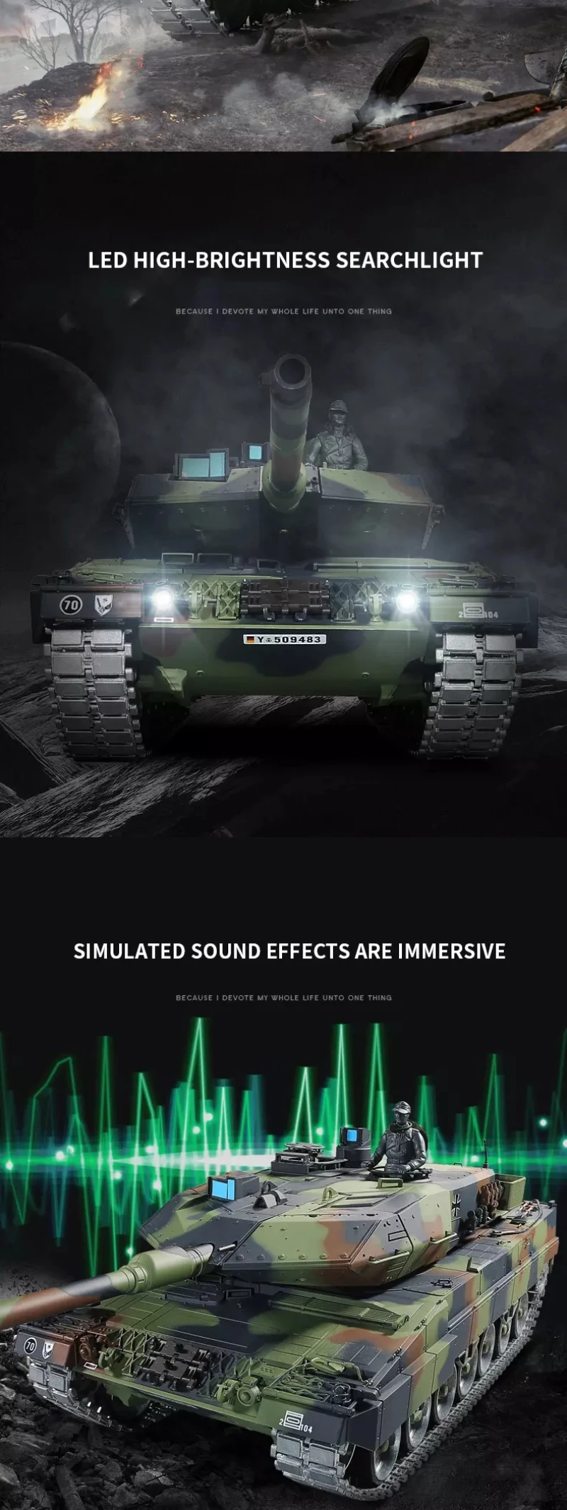 Металлический Танк 2,4 г немецкий Леопард 2A6 реальный звук симуляции Инфракрасный Радиоуправляемый Танк эмиссионная пуля металлический трек металлический привод колеса Танк Игрушка