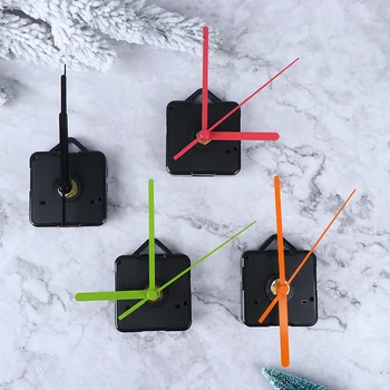 

1 Set Silent Clock Colorful Hands Quartz Wall Clock Mechanism Movement Repair Replacement Parts Clockwork Clock Parts