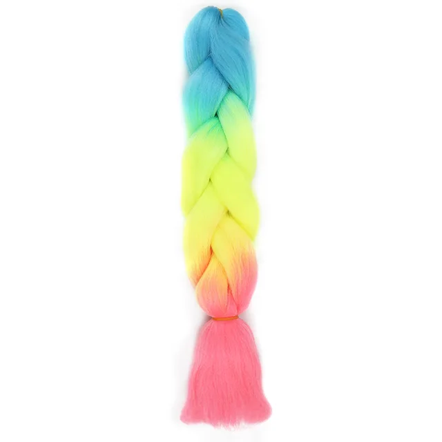 Natifah Jumbo Braiding Hair For Afro Curls Jumbo Box Braids Hair Kanekalon For Hair Afro Extensions Braids Synthetic Fake Hair Y4