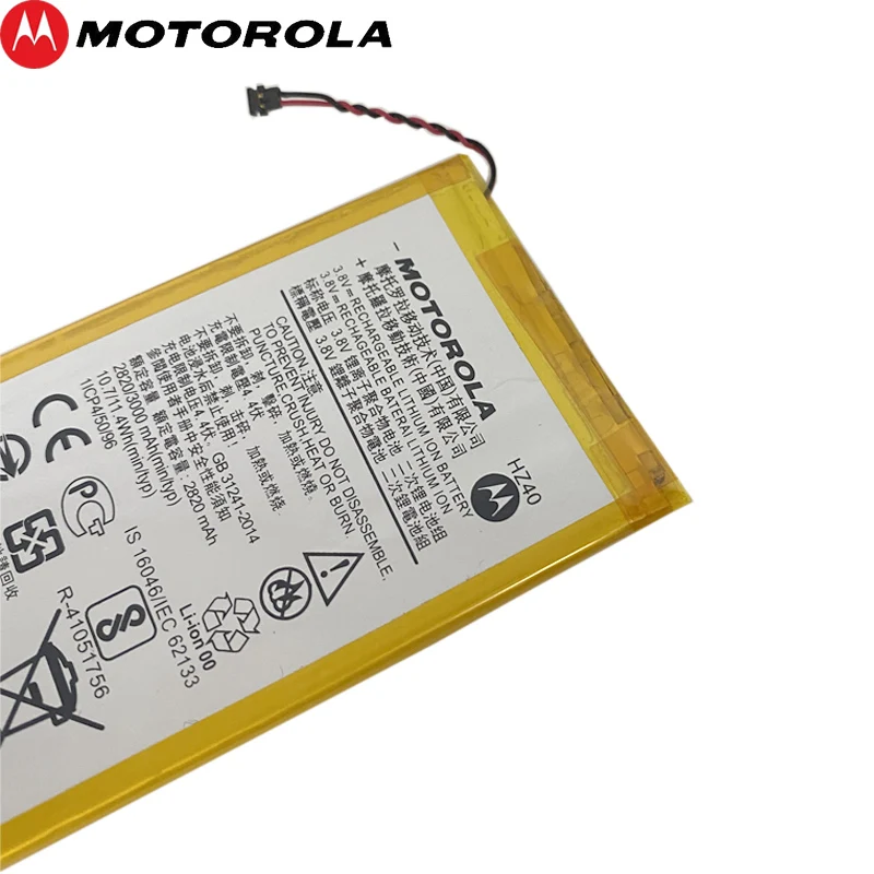 Оригинальный 3000 мА/ч HZ40 батарея для Motorola MOTO Z2 играть XT1710 08 06 09 11 телефон 100% новый