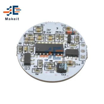 Modulo sensore Radar a microonde 3-12W modulo interruttore a microonde a LED bianco lampada sferica modulo lampada a induzione con Antenna a Micro onde