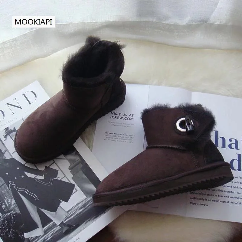 

In 2019, China's latest sheepskin and wool women's snowboots, 100% pure wool women's snowboots, 7 colors, free delivery