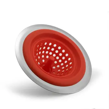 

2Pcs Sink Strainers Portable Silicone Deodorized Sink Strainers Sink Filter Nets Floor Drain for Bathroom Home Kitchen
