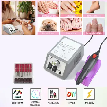

Manicure Machine Carving Polishing Drill Pedicure Nail Care Manicurist DIY Tool