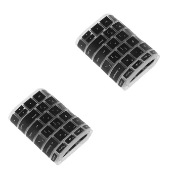 

Dustproof Keyboard Cover Silicone Skin 2pcs For Pavilion 15inch Laptop