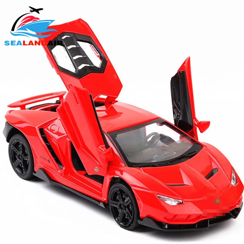LP770 1:32 Lamborghinis сплав спортивный автомобиль модель Diecasts и игрушечный звуковой