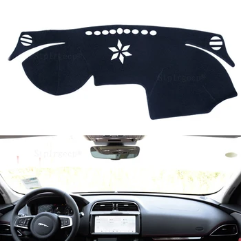 

for Jaguar F-PACE 2017 2018 2019 2020 FPACE F PACE Dashboard Cover Sun Shade Dash Mat Pad Carpet Stickers Interior Accessories