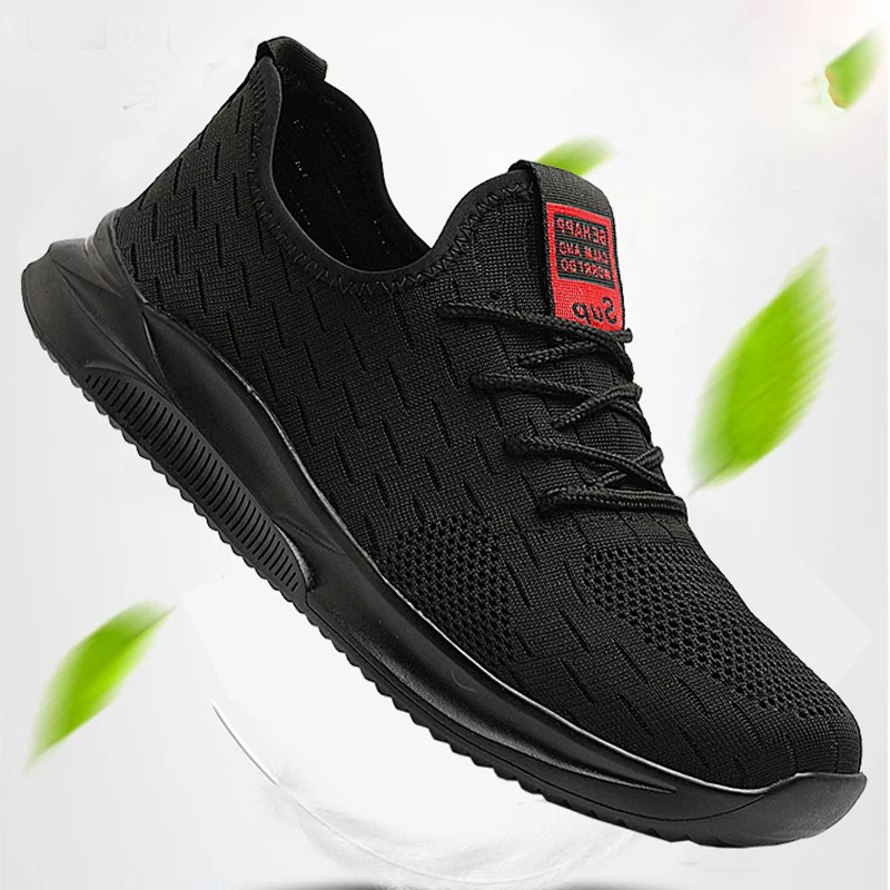 Buen valor ZAPATOS DE TRABAJO transpirables para hombre, botas de seguridad con punta de acero, zapatos protectores de seguridad, botas de trabajo ligeras mmQKMD9dnkq