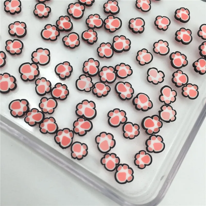 60 г кошачий баран рожок Fimo Polymerclay, мягкая глина разбрызгивает для детей Diy, наполнитель слизи, ремесло сделай сам, украшение для альбома, искусство ногтей