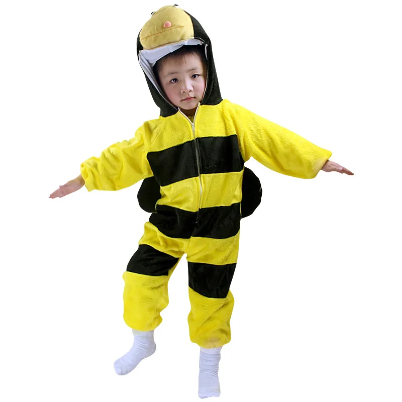 New Cartoon Animals Bug Costumes Kids Cosplay Jumpsuit Bee Costume Fancy Party Dress for Children Girls Boys New Cartoon Animals Bug Costumes Kids Cosplay Jumpsuit Bee Costume Fancy Party Dress for Children Girls Boys