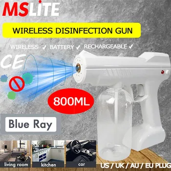 

Holding household nano disinfection spray wireless battery gun nano mist automatic spray machine sterilizer home use