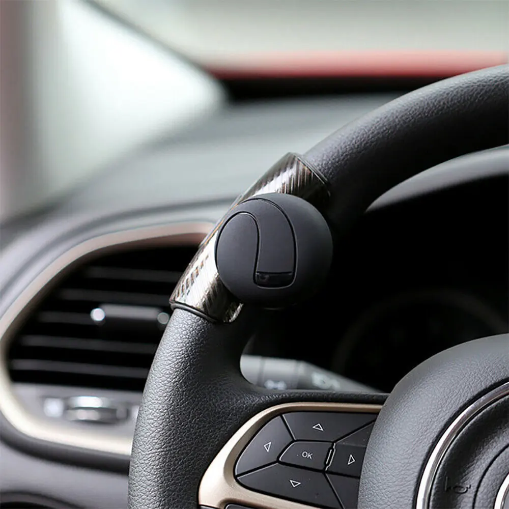 

Universal Practical Safe 360 Degree Steering Wheel Knob Ball Booster Aid Auto Styling Handle Control Spinner Rubber Pad