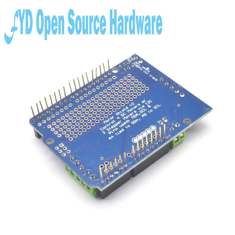 IIC I2C TB6612 Mosfet шаговый двигатель PCA9685 ШИМ Серводвигатель щит V2 для Arduino робота PWM Uno