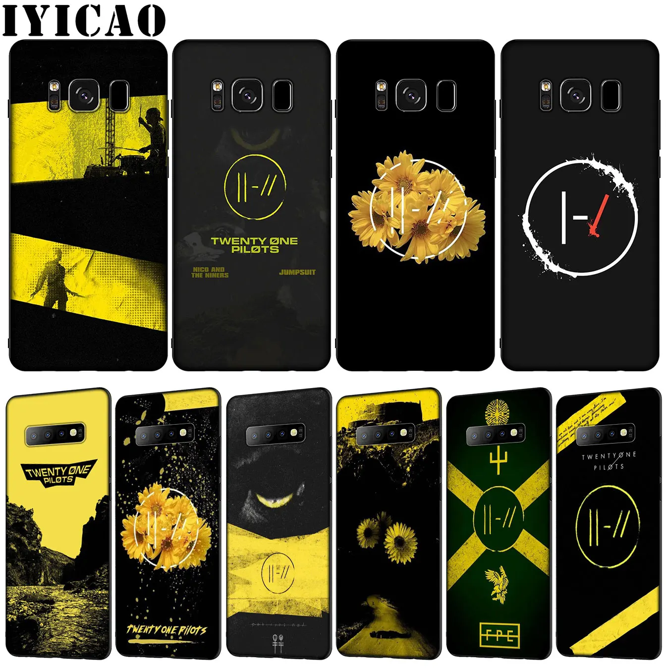 Мягкий силиконовый чехол Twenty One Pilots 21 из ТПУ для Samsung Galaxy S20 Ultra S10 Lite S9 S8 Plus S6 S7 Edge